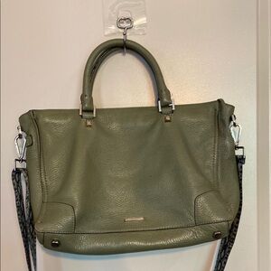 Rebecca Minkoff Olive Green Leather Handbag